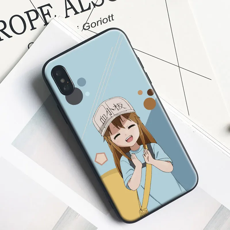 

Platelet Hataraku Saibou Cells at Work! Soft Silicone Phone Case Cover Shell For Apple iPhone 5 5s Se 6 6s 7 8 Plus X XR XS MAX