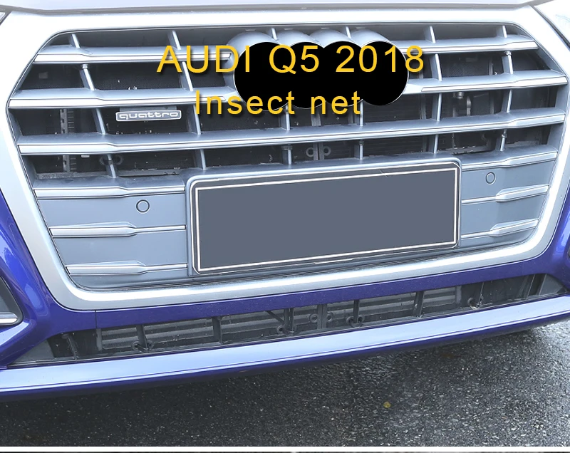 Gelinsi для Audi Q5 противомоскитная сетка для автомобиля, сетка для скрининга насекомых, передняя решетка, сетка для автомобиля, авто