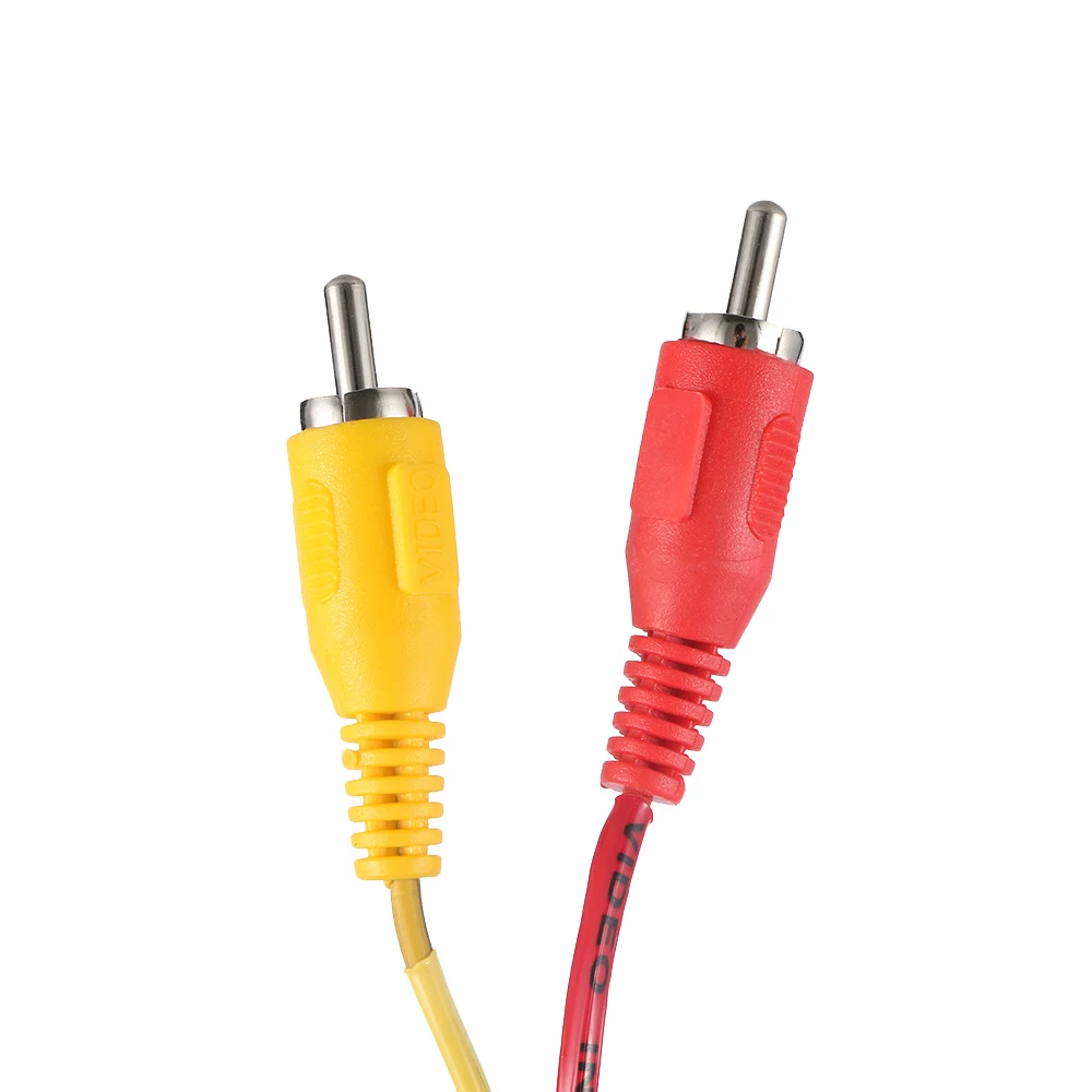 1 * кабель Scart на 3 RCA телефонный 5 м RGB 21 вывод переключаемый тройной композитный