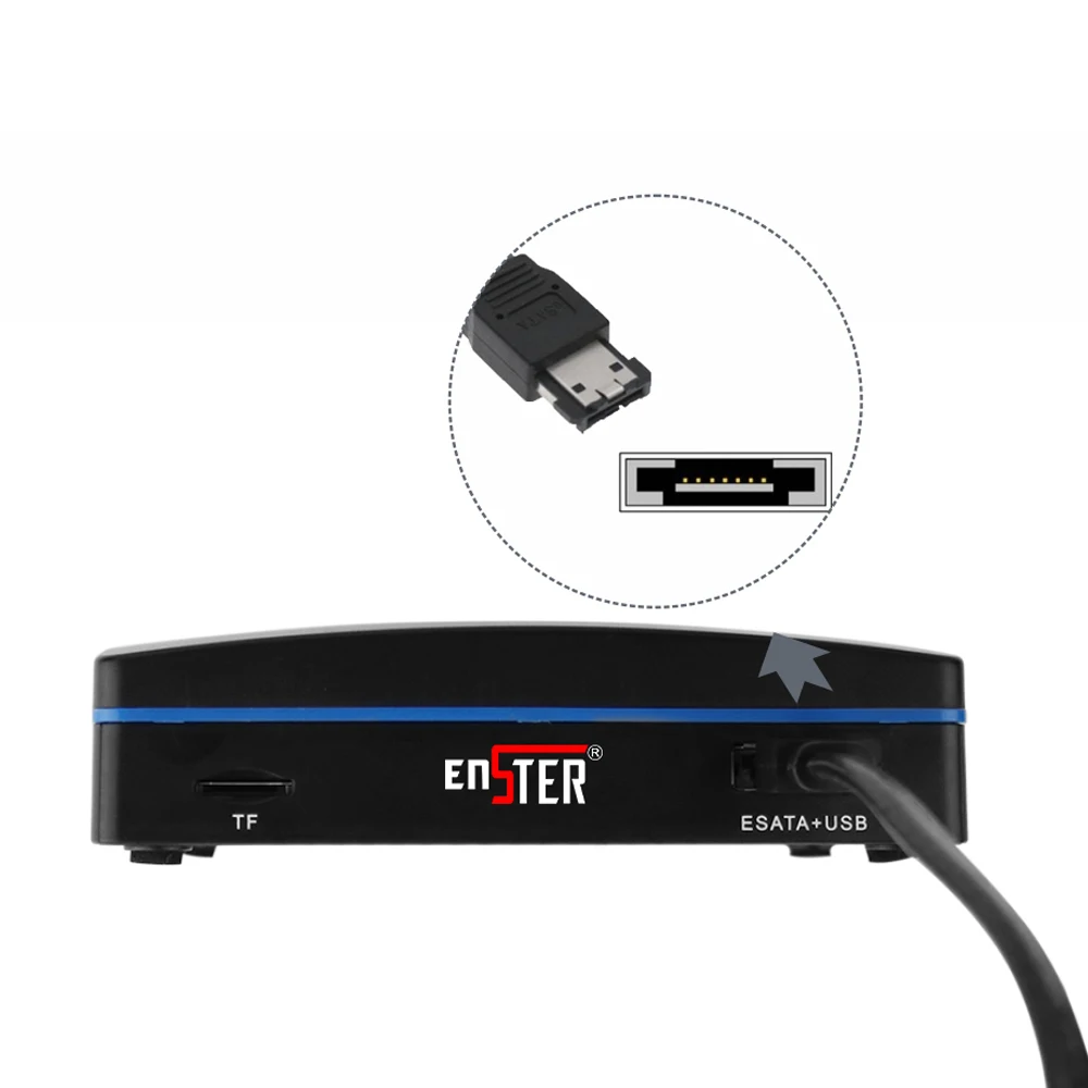 ENSTER SATA to e-SATA Cable for XMeye Super Mini NVR AEEYE Super Mini NVR e-SATA Port Expansion for External 2.5 inch SATA HDD