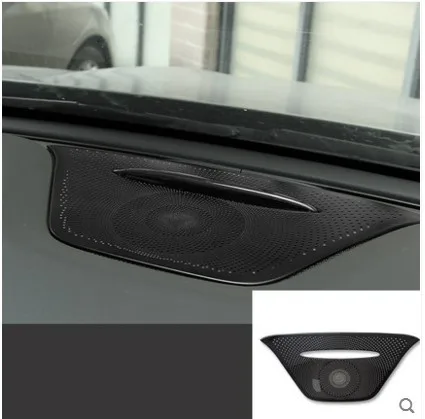 

Accessories For Mercedes Benz GLA CLA 2014 - 2016 Metal Dashboard Console Speaker Trim 1 Pcs