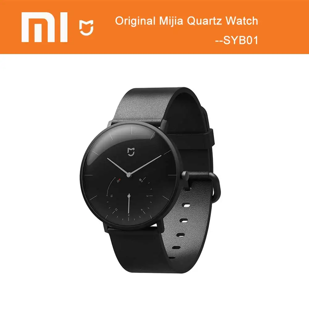 

Original Xiaomi Mijia Quartz Smart Watch BT IP67 Waterproof Mechanical SmartWatch Pedometer Intelligent Reminder For Android IOS