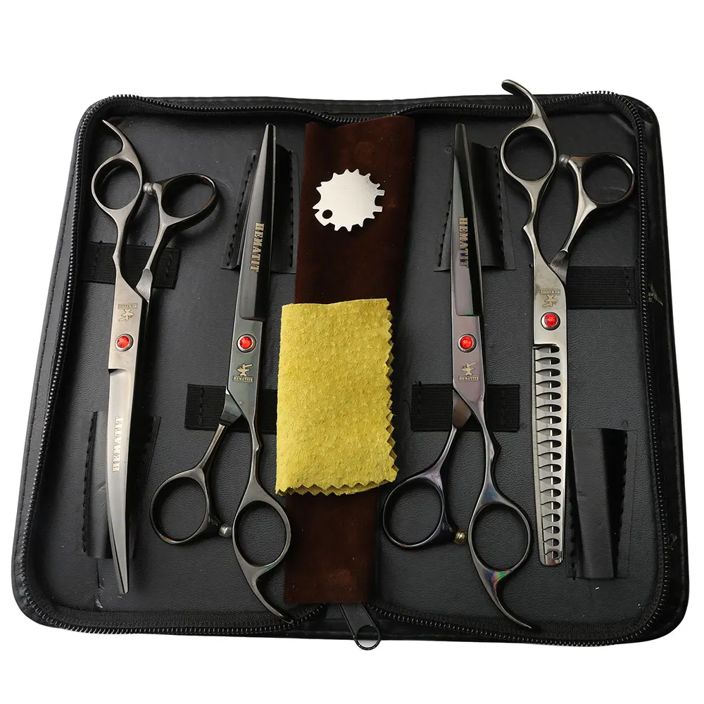 

6-inch and 7-inch hairdresser hairdressing scissors Unique hair salon hair styling tool length 19.5cm 2 colors to choose from