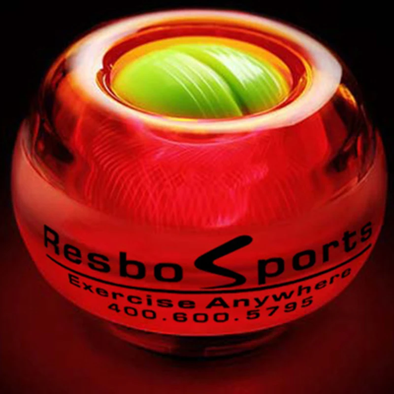 Resbo гироскоп тренировки запястья руки зеленая рука мышцы Силы Упражнение усиливает Мяч Тренажер оборудования для фитнеса C - Цвет: Многоцветный