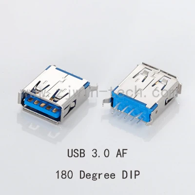 10 шт. разъем USB 3 0 гнездо Высокоскоростная передача данных 180 градусов