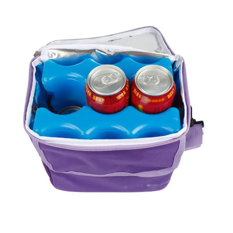 600ml Reusable Ice Brick Ice Block Pack Cooler Milk Storage For Cooler Bag #415