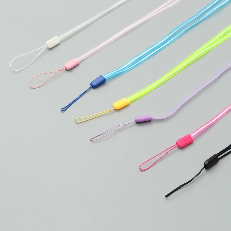 أعلى بيع العالمي TPU الهاتف المحمول اسهم المحمولة حزام مفتاح USB حامل سلسلة سحر شنق حبل الهاتف اكسسوارات أجزاء