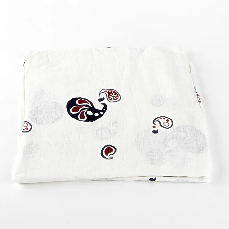 Aden муслиновое детское постельное белье с рисунком из мультфильма пеленание одеяло теплое для новорожденных aden бамбуковое волокно пеленание полотенце детская обертка - Цвет: NO4