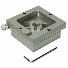 90Mm Silver Bga Reballing Station Stencils Template Holder Fixture Jig For Pcb Chip Soldering Rework Repair
