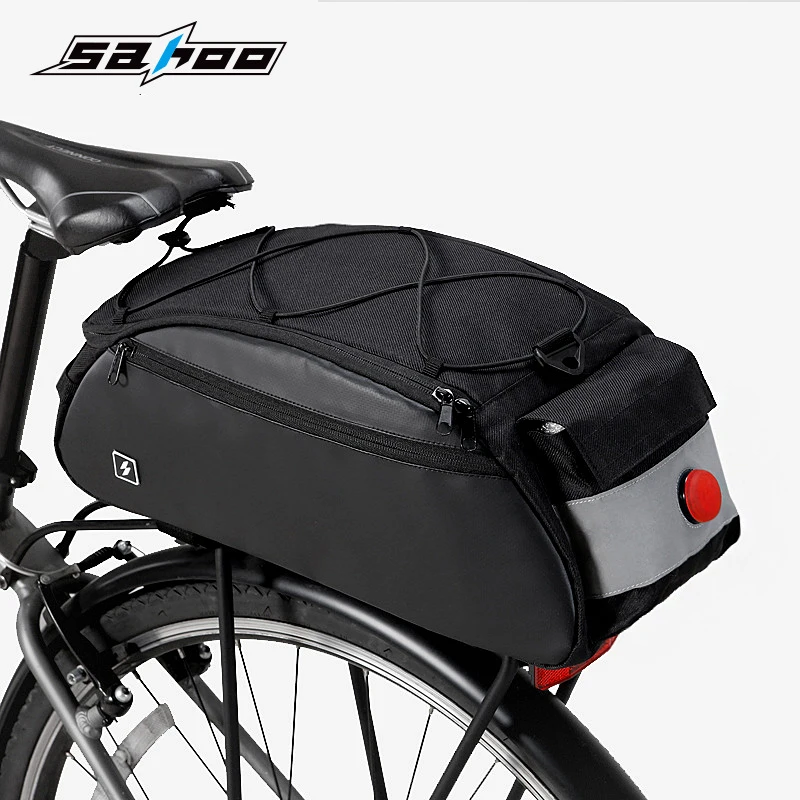 Водонепроницаемая 10л велосипедная сумка для горной дороги, велосипедная задняя стойка, переноска для багажа, большая вместительность, велосипедная верблюжья сумка, седельная сумка для багажника