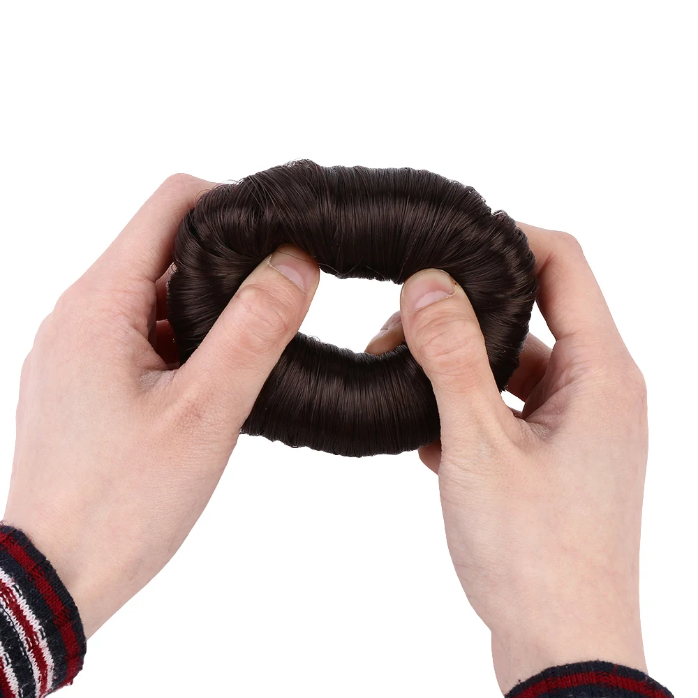 1 шт. модный конский хвостик бублик для волос пучок кольцо стайлер для волос эластичный держатель для обертки волшебный инструмент для укладки волос