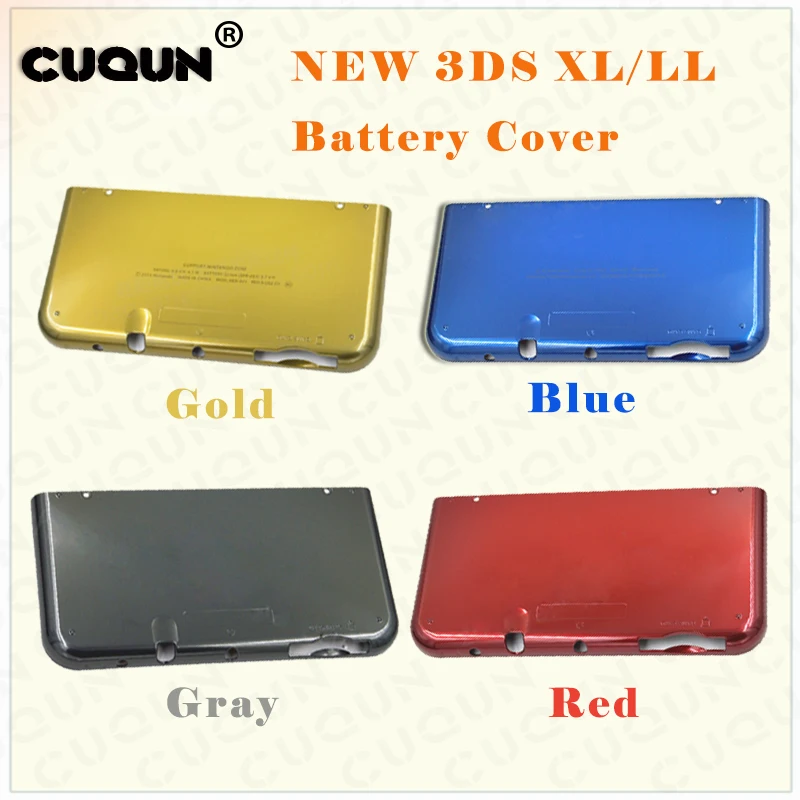 Original New Battery Cover For New 3ds Xl Housing Backside Cover Case For New 3ds Ll Console Shell Color Gray Include Screws Replacement Parts Accessories Aliexpress