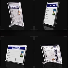 50 шт/партия ценник безопасности этикетка с ценником Дисплей Стенд для сотового мобильного телефона камера MP4 планшет розничный магазин