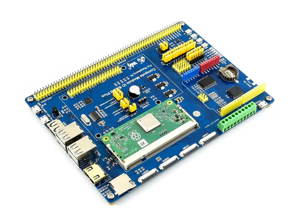 Компьютерный модуль IO Board Plus макетная плата совместима с компьютерным модулем IO board V3 вместе с компонентами общего использования