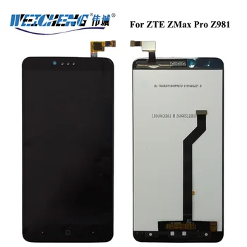 

WEICHENG 6" For ZTE ZMax Pro Z981 LCD Display +Touch Screen Assembly For zte z981 lcd +free tools