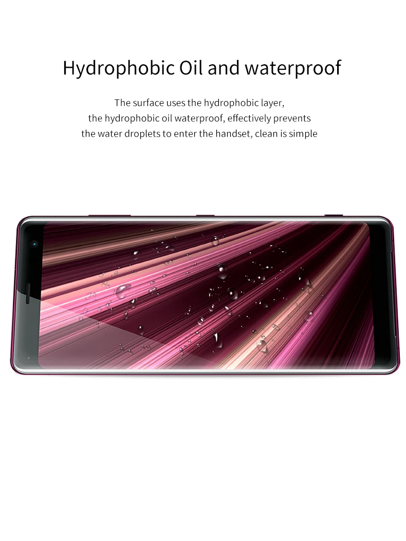 For Sony Xperia XZ3  Tempered Glass