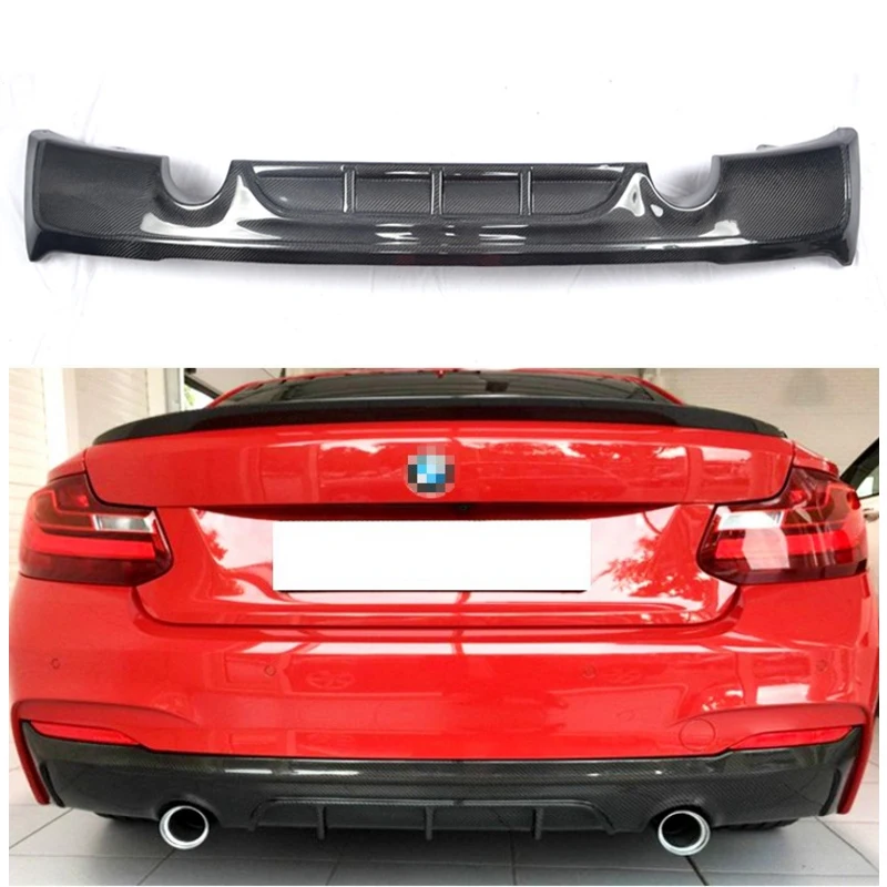 Aliexpress.com : Buy 220i 228i M235i M tech carbon fiber rear bumper ...
