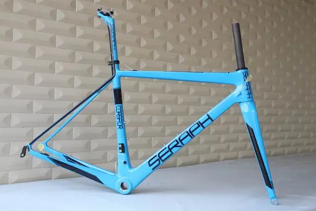 Cheap SERAPH brand ,Super light Carbon Fiber road bike Frame,T1000 Bicycle Carbon Frame FM686. chinese carbon road frame