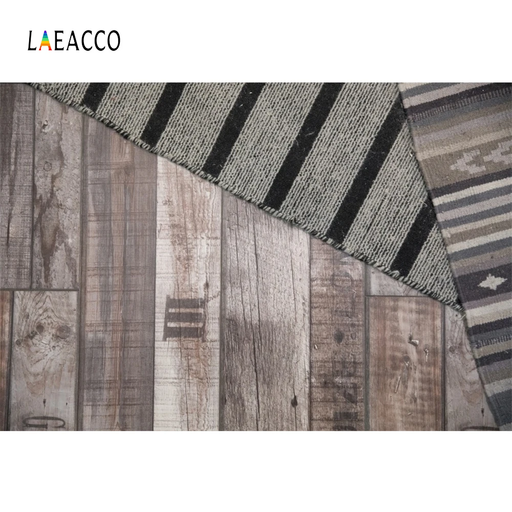 

Laeacco Old Wooden Board Stripes Cloth Photography Backgrounds Customized Digital Photographic Backdrops For Photo Studio