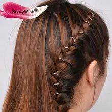 20 шт. плетение волос аксессуары бусины 12 мм или 14 мм 16 мм золотые волосы оплетка дредлок бисера манжеты клип оплетка обод кольцо без свинца