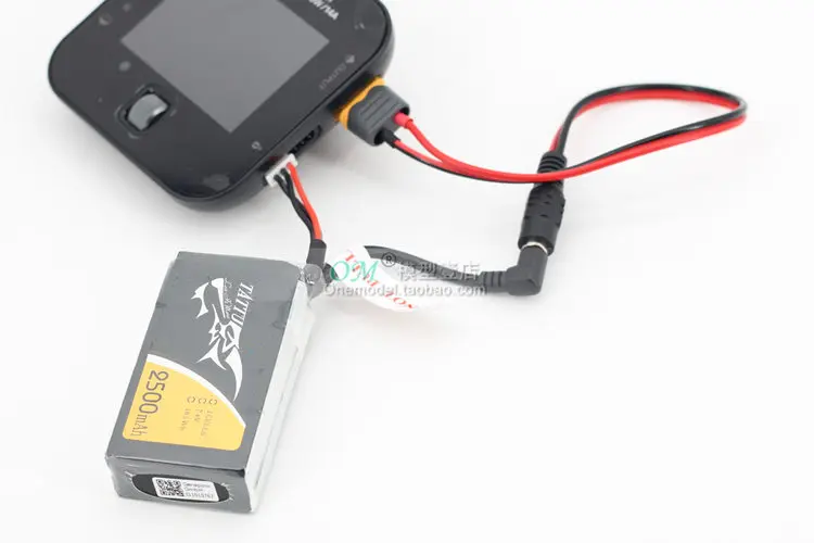 K./ Fat shark SKYZONE DC3.5 кабель адаптера для зарядки аккумулятора/XT60 к DC5.5|Детали и