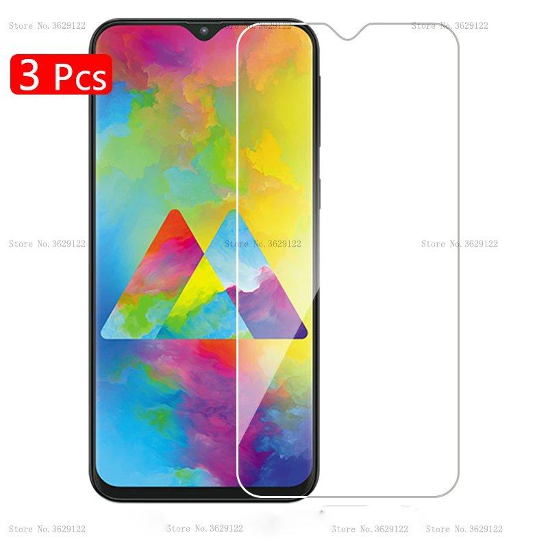

3Pcs Glass For Samsung Galaxy A50 A30 M20 Screen Protectors Tempered Glass For Samsung M10 A20 M30 A40 A90 A70 A60 A30 A50 Glass