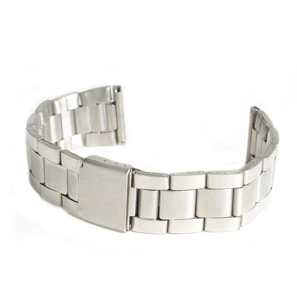 New Hotsale Men Women Silver Stainless Steel Watch Band Strap Bracelet ...