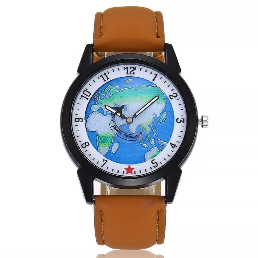 

2018 Fashion Simple Clock Women's Watches Casual Digital Quartz Leather Band Newv Strap Watch Analog Watch Women