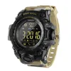 Montre connectée d'extérieur pour hommes, podomètre, calories, chronomètre, Fitness, étanche, appel, notification SMS ► Photo 2/6