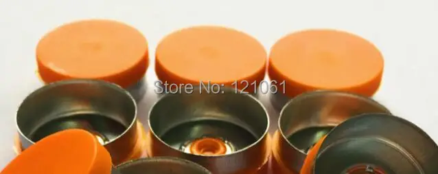 20mm orange plastic cap