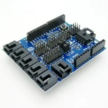 

5 pcs Free Shipping V4.0 Sensor Shield Dedicated V4 sensor expansion board electronic building blocks for arduino