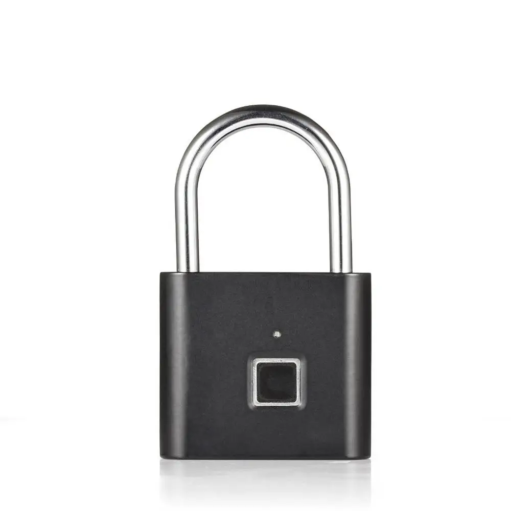 

Padlock U Shape Lock Electronic Lock Fingerprint Lock Safe Durable Convenient Anti-theft Portable Home