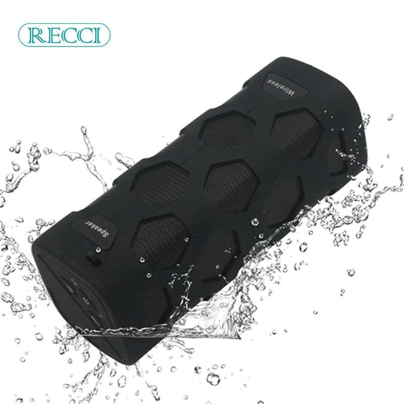 Portable Outdoor Column Bluetooth Speaker for the Computer Sound Box Wireless Waterproof IPX5 Support AUX 4000mAh NFC Xiaomi | Электроника