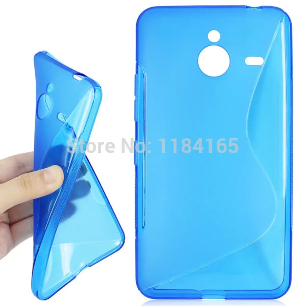 

JONSNOW TPU Case for Microsoft Lumia 640 XL Protection Cover Pudding Anti Skid S Pattern Soft Gel Skin Phone Back Protect Cover