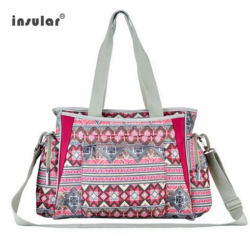 

Baby Diaper Mummy Bags Nappy maternity Bag fashion large capacity lady handbag messenger bag diaper shoulder 3 color 5 piece set