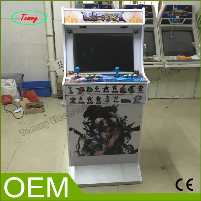 Best price at $665 Cheap 22 inch LCD arcade game machine use Raspberry pie 3