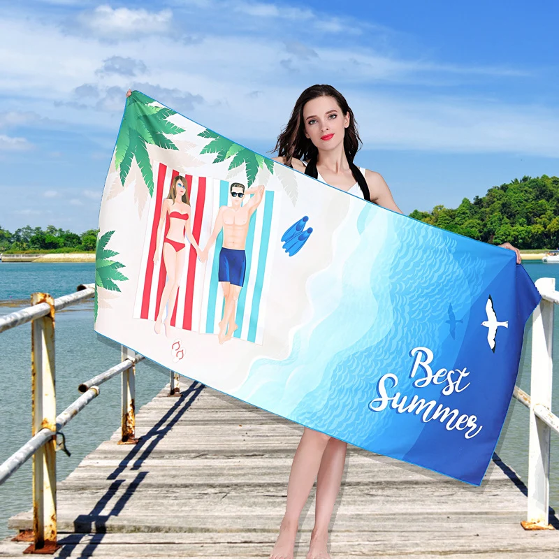 Goexplore Swimming Towels 80*160 Cm Quick Drying Towel Yoga Mat Camping