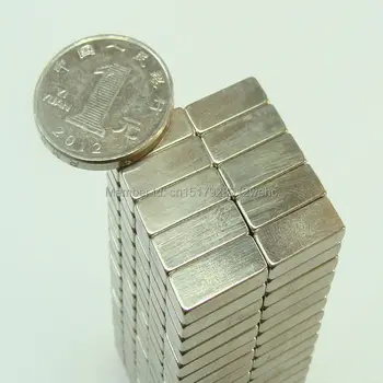 

200PCS 15*5*1.5MM pull force 0.8KG strong power small sintered neodymium ndfeb permanent rare earth magnet fasterners