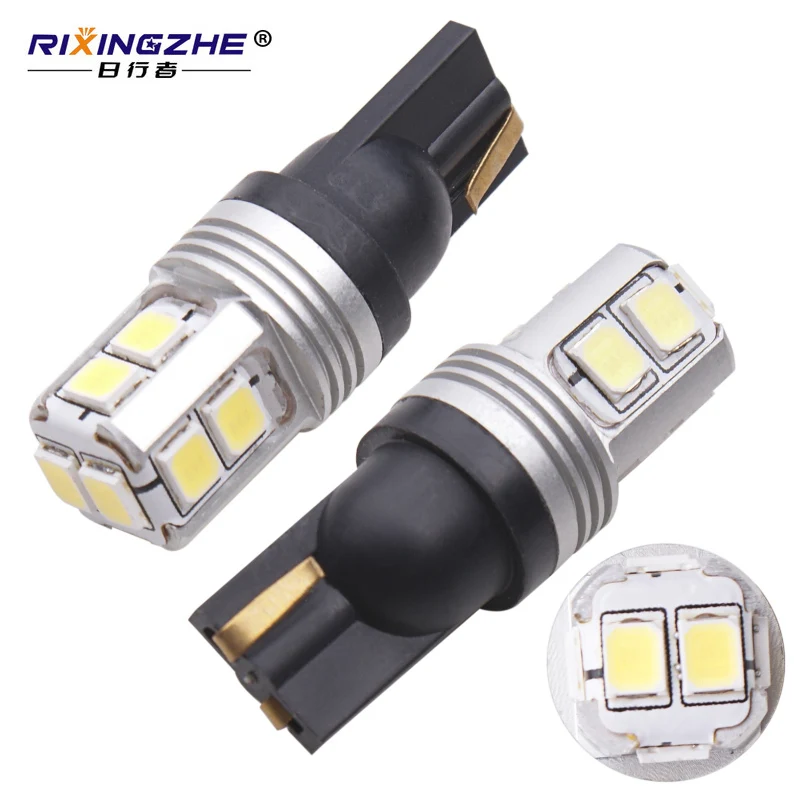 RXZ 2pcs Canbus W5W T10 светодиодный Белый 3030 высокой мощности 168 фонарь для парковки
