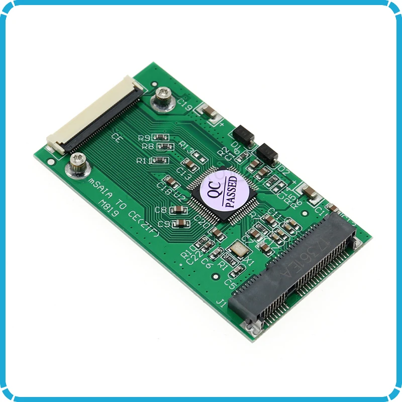 

Del New Mini mSATA PCI-E SSD To 40pin ZIF CE Cable Adapter Card High Quality Mar01 msata sata adapter