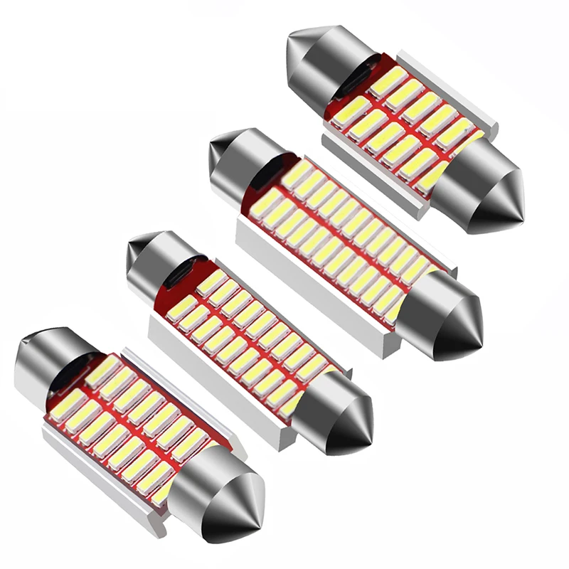 Высокое качество 31 мм 36 39 42 C5W C10W супер яркий 4014 SMD Автомобильный светодиодный