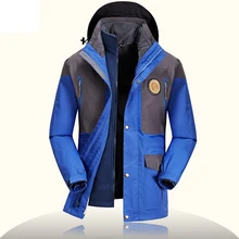 Брендовая ветровка AFS JEEP, флисовая съемная подкладка, ветрозащитная Водонепроницаемая парка, верхняя одежда, зимнее плотное пальто