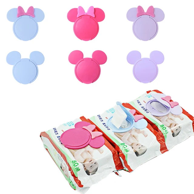 1pc Baby Wipes Lid Baby Wet Wipes Cover Portable Child Wet Tissues Lid
