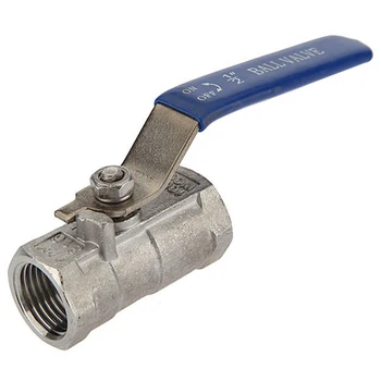 

1/2" NPT Female 304 Stainless Steel Full Port Ball Valve Vinyl Handle WOG1000