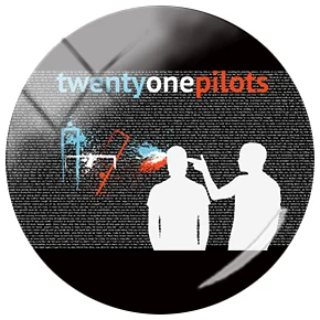 JWEIJIAO Twenty One Pilots Music Band изображения стеклянный кабошон купол демонстрационная плоская задняя часть DIY ювелирных изделий для брелока ожерелья - Цвет: TO13