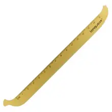 Règle banane en métal 15cm, joli signet créatif, papeterie scolaire