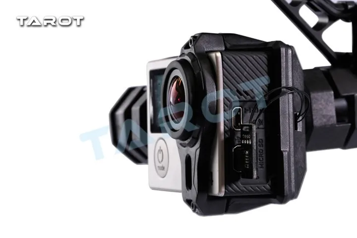 Таро T4-3D двойной амортизатор Gimbal для Gopro Hero4/3+/3 двойной амортизатор Gimbal TL3D02 F17394