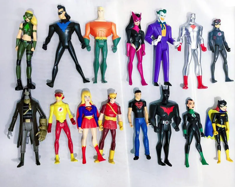 DC UNIVERSE YOUNG JUSTICE JLU SUPERMAN ACTION FIGURE 4/"