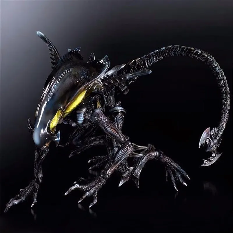 10 ''Play Arts Kai инопланетянин NECA colonial fleet alien genodude Xenomorph Predators ПВХ фигурка Коллекционная модель игрушки куклы