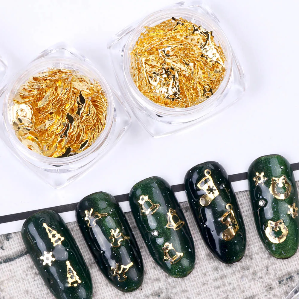 nails art christmas decorations